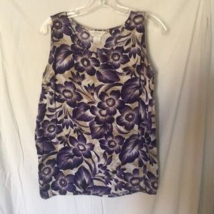Lightweight ladies floral top
